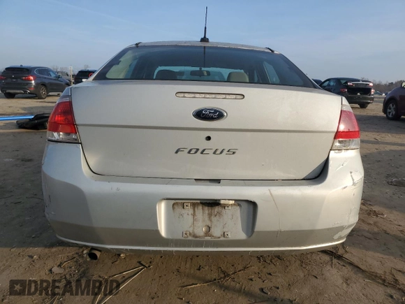 2008 Ford Focus S with VIN 1FAHP34N08W172047, listed as a Copart auction lot 86570964 with 116,279 mi miles and Salvage Title. Bid and sale history available at carsss.com. Image 6.