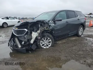 2019 Chevrolet Equinox LT z VIN 2GNAXKEV0K6268421, wystawiony jako Copart lot #50991885 z przebiegiem 27 068 mil mil oraz Szkoda całkowita • Salvage title. Historia ofert i sprzedaży dostępna na DreamBid. Obrazek 1.