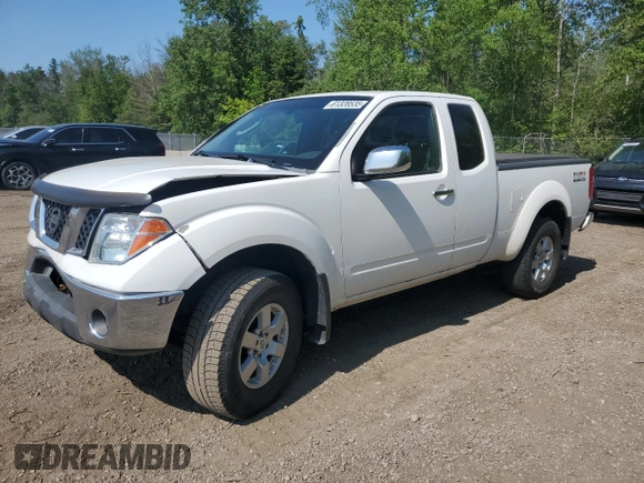 2005 Nissan Frontier LE with VIN 1N6AD06W85C463866, listed as a Copart auction lot 61328535 with 281,028 mi miles and Salvage title. Bid and sale history available at DreamBid. Image 1.