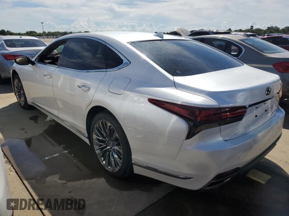 2021 Lexus LS 500 z VIN JTHD51FFXM5013754, wystawiony jako Copart lot #73820734 z przebiegiem Nie podano mil oraz Nie do naprawy • Non repairable. Historia ofert i sprzedaży dostępna na DreamBid. Obrazek 2.