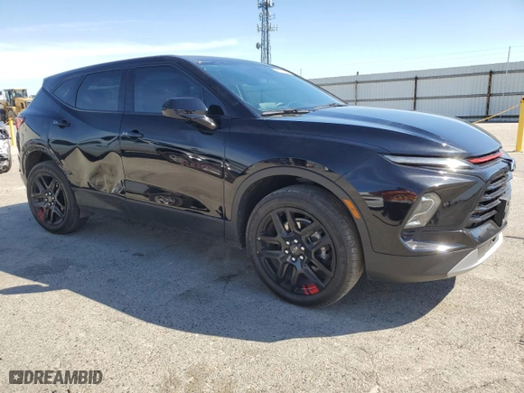 2023 Chevrolet Blazer LT with VIN 3GNKBCR40PS126072, listed as a Copart auction lot 49539345 with 29,070 mi miles and Salvage Title. Bid and sale history available at carsss.com. Image 4.