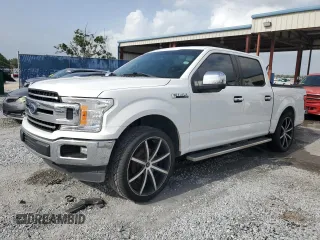 2018 Ford F-150 XL with VIN 1FTEW1CB2JFB31369, listed as a Copart auction lot 59306125 with 151,939 mi miles and Salvage title. Bid and sale history available at DreamBid. Image 1.