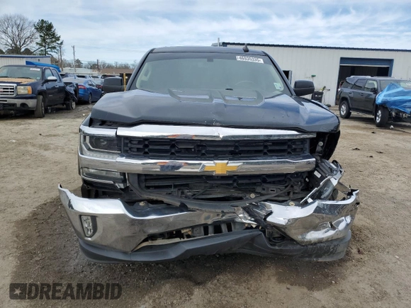 2018 Chevrolet Silverado 1500 LT with VIN 3GCUKREC5JG321483, listed as a Copart auction lot 46935335 with 130,860 mi miles and Salvage Title. Bid and sale history available at carsss.com. Image 5.