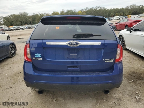 2013 Ford Edge Limited with VIN 2FMDK3K99DBA72923, listed as a Copart auction lot 49156695 with 109,975 mi miles and Non Repairable. Bid and sale history available at carsss.com. Image 6.