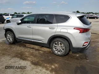 2019 Hyundai Santa Fe SE z VIN 5NMS2CAD3KH105642, wystawiony jako Copart lot #56133945 z przebiegiem 55 621 mil mil oraz Szkoda całkowita • Salvage title. Historia ofert i sprzedaży dostępna na DreamBid. Obrazek 2.