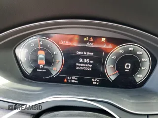 2024 Audi Q5 S line Premium Plus with VIN WA1EAAFY2R2015990, listed as a Copart auction lot 50294435 with 15,310 mi miles and Non Repairable. Bid and sale history available at carsss.com. Image 9.