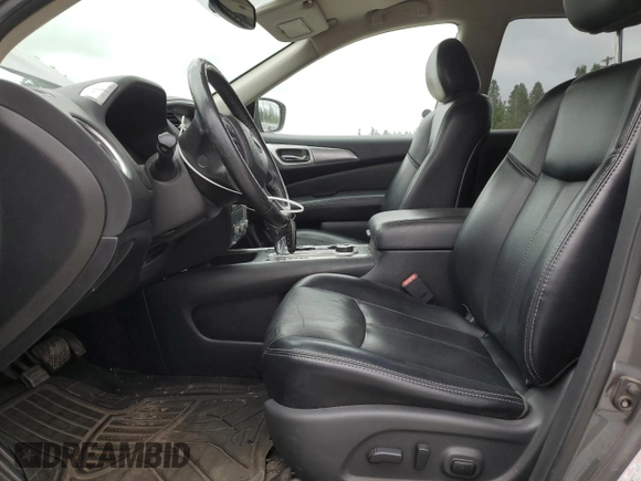 2019 Nissan Pathfinder S with VIN 5N1DR2MM7KC645399, listed as a Copart auction lot 60463925 with 115,053 mi miles and Salvage title. Bid and sale history available at DreamBid. Image 7.