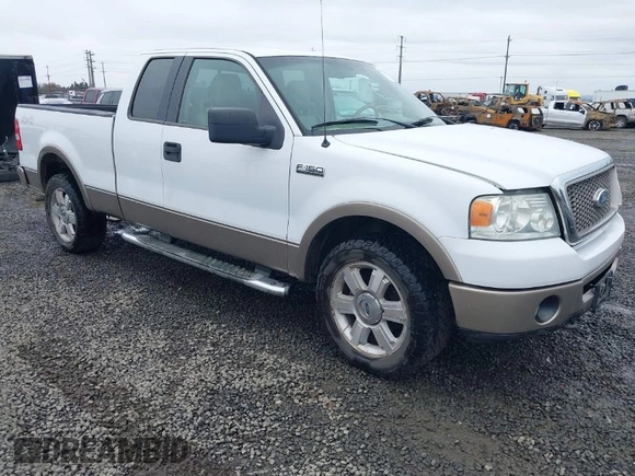 2006 Ford F-150 XLT with VIN 1FTPX14596NA27117, listed as a IAAI auction lot 41589818 with 166,727 mi miles. Bid and sale history available at carsss.com. Image 1.