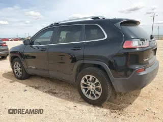 2020 Jeep Cherokee Latitude Plus with VIN 1C4PJMLB1LD601897, listed as a Copart auction lot 56105685 with 77,721 mi miles and Salvage title. Bid and sale history available at DreamBid. Image 2.