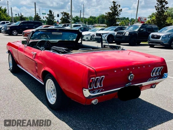 1967 Ford Mustang с VIN 7T03C190482, выставлен на аукционе Copart как лот 65656085 с пробегом 28 531 миль миль и Чистый • Clean title. История ставок и продаж доступна на DreamBid. Изображение 3.