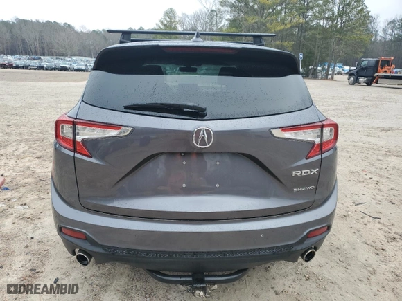 2019 Acura RDX w/Advance Pkg with VIN 5J8TC2H74KL030767, listed as a Copart auction lot 85553164 with 48,324 mi miles and Salvage Title. Bid and sale history available at carsss.com. Image 6.
