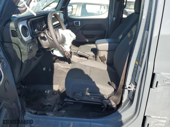 2024 Jeep Wrangler Sport with VIN 1C4PJXDG5RW315947, listed as a Copart auction lot 42799845 with 2,266 mi miles and Salvage Title. Bid and sale history available at carsss.com. Image 7.