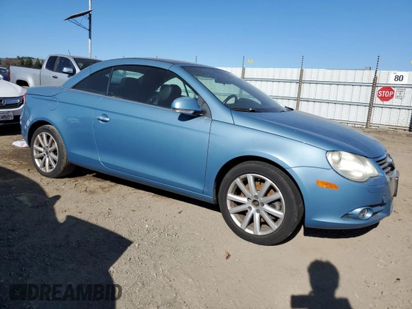 2008 Volkswagen Eos Turbo z VIN WVWBA71F98V030176, wystawiony jako Copart lot #46336425 z przebiegiem 114 520 mil mil oraz Szkoda całkowita • Salvage title. Historia ofert i sprzedaży dostępna na DreamBid. Obrazek 4.