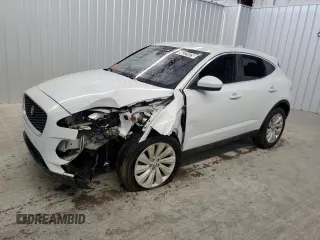 2018 Jaguar E-Pace S z VIN SADFJ2FX0J1Z02042, wystawiony jako Copart lot #56231875 z przebiegiem 53 652 mil mil oraz Czysty tytuł • Clean title. Historia ofert i sprzedaży dostępna na DreamBid. Obrazek 1.