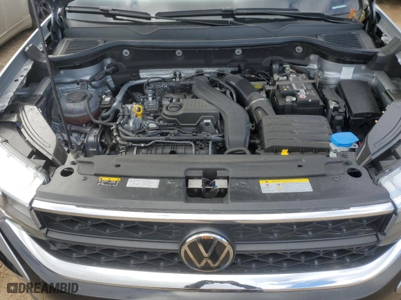 2023 Volkswagen Taos S with VIN 3VVAX7B23PM330442, listed as a Copart auction lot 76102534 with 6,127 mi miles and Salvage Title. Bid and sale history available at carsss.com. Image 11.