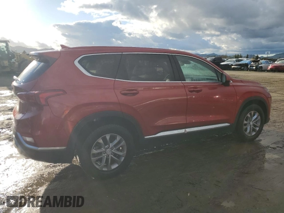 2020 Hyundai Santa Fe SEL w/SULEV with VIN 5NMS33AD6LH252875, listed as a Copart auction lot 42781385 with 55,128 mi miles and Clean Title. Bid and sale history available at carsss.com. Image 3.