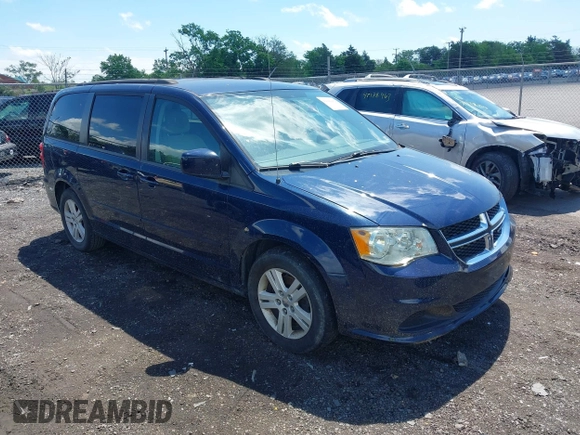 2012 Dodge Grand Caravan SXT with VIN 2C4RDGCGXCR277505, listed as a IAAI auction lot 42194492 with 206,565 mi miles and . Bid and sale history available at DreamBid. Image 1.