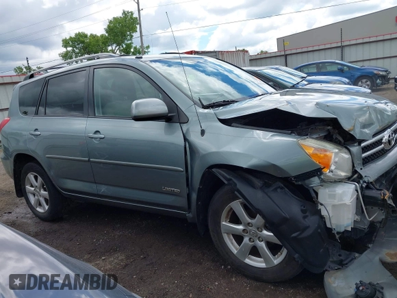 2008 Toyota RAV4 Limited with VIN JTMZD31V185080480, listed as a IAAI auction lot 42207888 with 109,600 mi miles and . Bid and sale history available at DreamBid. Image 14.