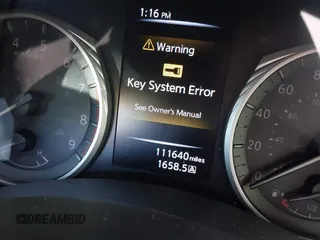 2018 Infiniti Q50 3.0t LUXE with VIN JN1EV7AP8JM357872, listed as a IAAI auction lot 42059854 with 111,640 mi miles. Bid and sale history available at carsss.com. Image 14.