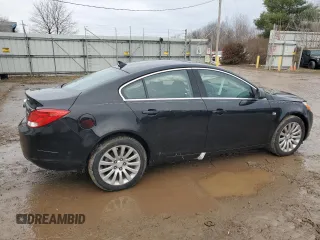 2011 Buick Regal CXL RL2 with VIN 2G4GP5EC6B9173245, listed as a Copart auction lot 86419594 with 42,419 mi miles and Salvage Title. Bid and sale history available at carsss.com. Image 3.