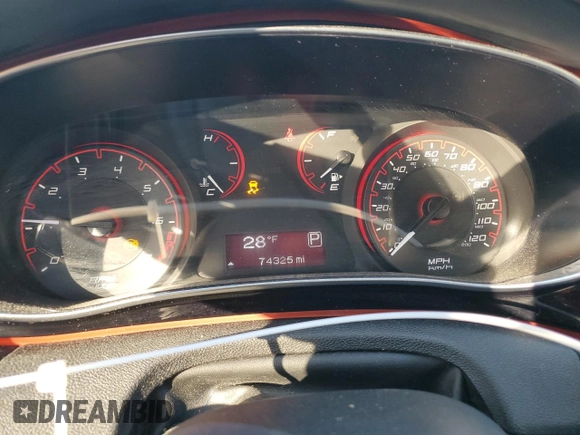 2014 Dodge Dart SXT with VIN 1C3CDFBB3ED921071, listed as a Copart auction lot 45755125 with 74,325 mi miles and Salvage Title. Bid and sale history available at carsss.com. Image 9.