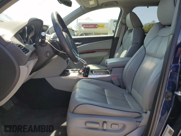 2018 Acura MDX Advance with VIN 5J8YD4H8XJL004325, listed as a Copart auction lot 55131815 with 63,306 mi miles and Salvage title. Bid and sale history available at DreamBid. Image 7.