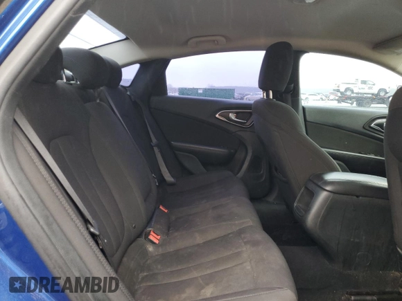 2015 Chrysler 200 Limited with VIN 1C3CCCAB1FN705489, listed as a Copart auction lot 50977855 with 157,626 mi miles and Salvage Title. Bid and sale history available at carsss.com. Image 10.