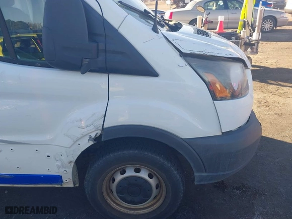 2017 Ford Transit Van with VIN 1FTYR2CM2HKA70781, listed as a IAAI auction lot 41348214 with NaN miles. Bid and sale history available at carsss.com. Image 16.