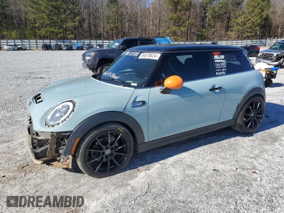 2018 MINI Hardtop Cooper S with VIN WMWXP7C53J2A48284, listed as a Copart auction lot 84678624 with 158,683 mi miles and Salvage Title. Bid and sale history available at DreamBid. Image 1.