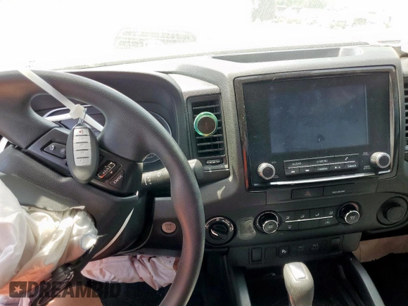 2022 Nissan Frontier S with VIN 1N6ED1CM7NN632998, listed as a Copart auction lot 52043135 with 33,286 mi miles and Salvage title. Bid and sale history available at DreamBid. Image 8.