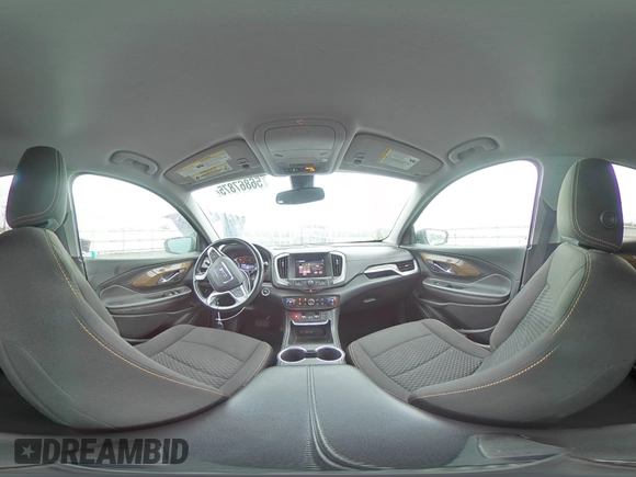 2021 GMC Terrain SLE with VIN 3GKALTEV5ML386042, listed as a Copart auction lot 56867875 with 63,859 mi miles and Salvage title. Bid and sale history available at DreamBid. Image 15.