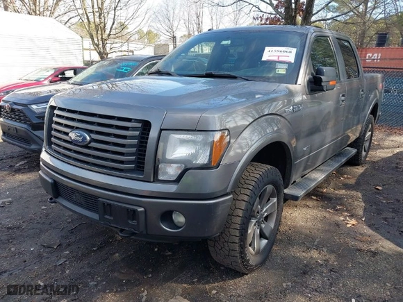 2012 Ford F-150 XL with VIN 1FTFW1ET7CFA18434, listed as a IAAI auction lot 41596068 with 171,589 mi miles. Bid and sale history available at carsss.com. Image 2.