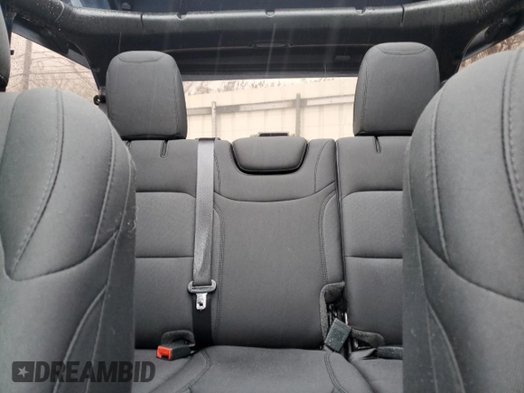 2023 Jeep Wrangler Sport S with VIN 1C4HJXDNXPW543376, listed as a Copart auction lot 86488024 with 35,935 mi miles and Salvage Title. Bid and sale history available at DreamBid. Image 10.
