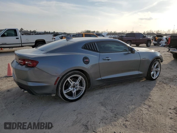 2022 Chevrolet Camaro LT1 with VIN 1G1FE1R77N0127510, listed as a Copart auction lot 45901225 with 15,169 mi miles and Salvage Title. Bid and sale history available at carsss.com. Image 3.