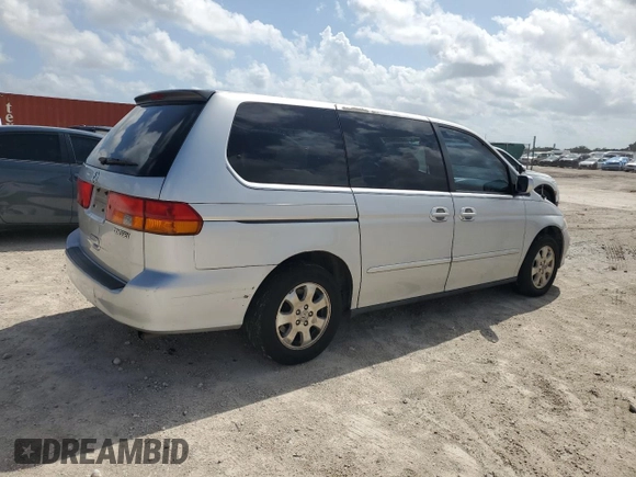 2003 Honda Odyssey EX-L with VIN 5FNRL18993B077169, listed as a Copart auction lot 51256895 with Not Provided miles and Salvage Title. Bid and sale history available at DreamBid. Image 3.