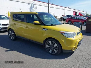 2015 Kia Soul + with VIN KNDJX3A5XF7143128, listed as a IAAI auction lot 42048072 with 119,531 mi miles and . Bid and sale history available at DreamBid. Image 1.