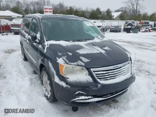 2013 Chrysler Town & Country Touring with VIN 2C4RC1BG8DR745203, listed as a IAAI auction lot 41572881 with 158,385 mi miles. Bid and sale history available at carsss.com. Image 1.