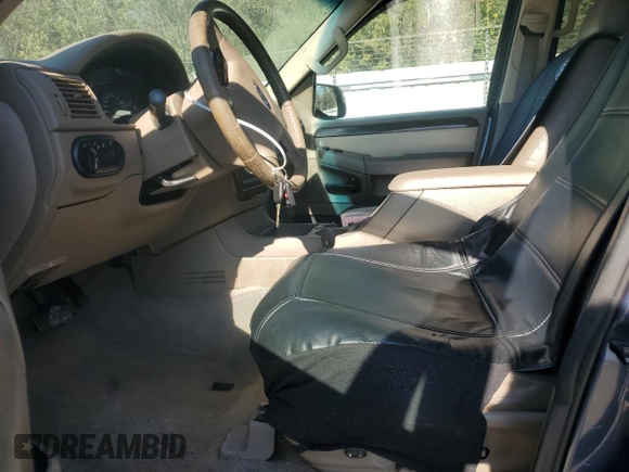 2005 Ford Explorer Eddie Bauer with VIN 1FMZU64K85UB38522, listed as a Copart auction lot 80958904 with 168,668 mi miles and Salvage title. Bid and sale history available at DreamBid. Image 7.