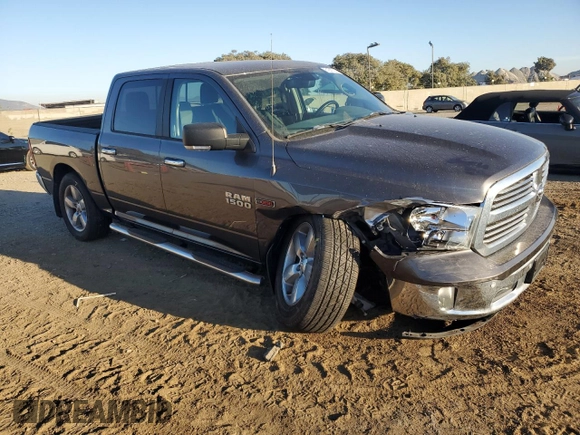2016 Ram 1500 Big Horn with VIN 1C6RR6LM1GS333294, listed as a Copart auction lot 81847794 with 43,891 mi miles and Salvage Title. Bid and sale history available at carsss.com. Image 4.