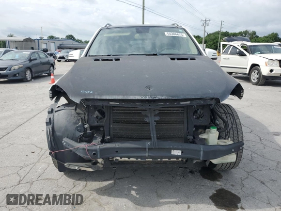 2015 Mercedes-Benz M 350 with VIN 4JGDA5HBXFA534879, listed as a Copart auction lot 54306825 with 161,624 mi miles and Salvage title. Bid and sale history available at DreamBid. Image 5.