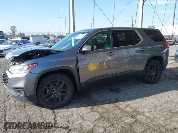 2020 Chevrolet Traverse LS with VIN 1GNERFKW6LJ207966, listed as a IAAI auction lot 41845136 with 83,073 mi miles and . Bid and sale history available at DreamBid. Image 17.
