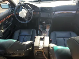 2002 BMW 5 Series 530i with VIN WBADT53492CE92971, listed as a Copart auction lot 85592254 with 115,192 mi miles and Salvage Title. Bid and sale history available at carsss.com. Image 8.