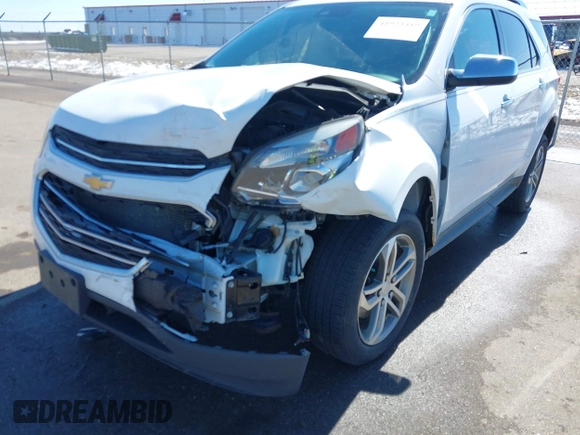 2017 Chevrolet Equinox Premier with VIN 2GNFLGE3XH6252961, listed as a IAAI auction lot 41923489 with 95,873 mi miles. Bid and sale history available at carsss.com. Image 6.