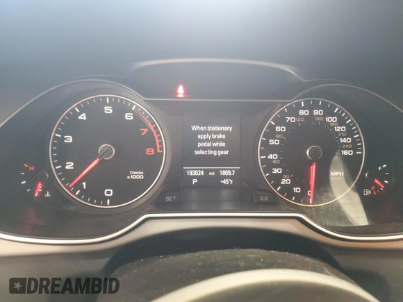 2014 Audi A4 2.0T Prestige with VIN WAUKFAFL9EA016887, listed as a Copart auction lot 47240445 with 193,024 mi miles and Salvage Title. Bid and sale history available at carsss.com. Image 9.
