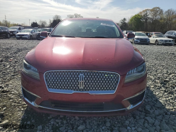 2017 Lincoln MKZ Select with VIN 3LN6L5CC6HR614899, listed as a Copart auction lot 51464985 with 249,597 mi miles and Clean Title. Bid and sale history available at carsss.com. Image 5.