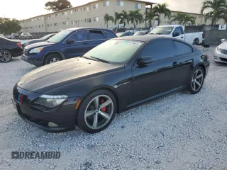 2009 BMW 6 Series 650i with VIN WBAEA53529CV92291, listed as a Copart auction lot 45708625 with 149,163 mi miles and Clean Title. Bid and sale history available at carsss.com. Image 1.