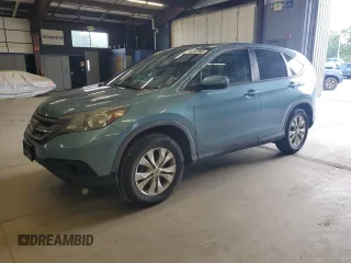 2014 Honda CR-V EX with VIN 5J6RM4H50EL050934, listed as a Copart auction lot 61614765 with 157,471 mi miles and Salvage title. Bid and sale history available at DreamBid. Image 1.