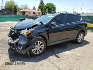 2014 Toyota RAV4 Limited with VIN 2T3YFREV6EW114954, listed as a Copart auction lot 61643625 with 109,000 mi miles and Salvage title. Bid and sale history available at DreamBid. Image 1.