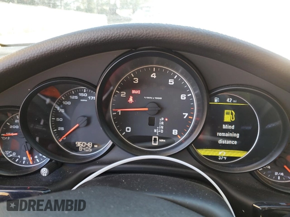 2016 Porsche Panamera 4 with VIN WP0AA2A79GL002671, listed as a Copart auction lot 87905645 with 96,048 mi miles and Salvage title. Bid and sale history available at DreamBid. Image 9.