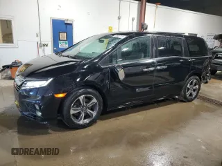 2018 Honda Odyssey Touring with VIN 5FNRL6H85JB049466, listed as a Copart auction lot 49882725 with 78,639 mi miles and Salvage Title. Bid and sale history available at carsss.com. Image 1.